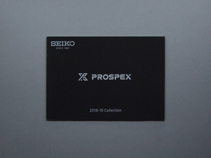 【カタログのみ】SEIKO PROSPEX PRESAGE 2018-19 Collection 検 セイコー プロスペックス プレサージュ