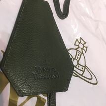 送料込●新品●価16500円 Vivienne Westwood キーリング 本牛革 緑 ネックストラップ キーホルダー ヴィヴィアンウエストウッド ビビアン_画像4