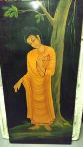Art hand Auction 中国 油彩画 神様 仏教 仏様, 絵画, 油彩, 人物画