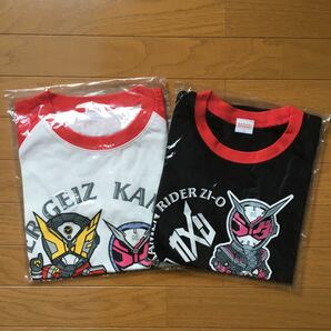 仮面ライダー半袖Tシャツ（白）＆ランニングTシャツ（黒）130cm２枚セット