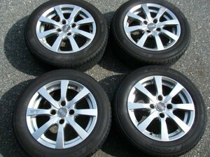 ◎H374 185/60R15 OZ RACING アルミ 4本 2016年 ヨコハマ ES31 プジョーシトロエン 15×6.5J+18 4穴 108 オーゼットレーシング★富山市