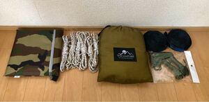 wcamtureハンモックとTRIWONDER タープのSET