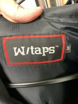 【中古品】 WTAPS BUBBLE COAT JACKET M BLACK　Box Logo rare new ブラック　希少_画像4