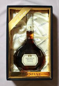 洋酒　ブランデー　VILLENEUVE BRILLIANT COGNAC　700ml　未開栓　木下商事　コニャック　箱入り