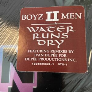 boyz ii men water runs dry REMIX R&B レコード　バイナル