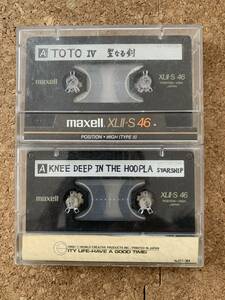 Maxell XL2-S 2本(46分)　ハイポジションカセットテープ　録音済み　マクセル