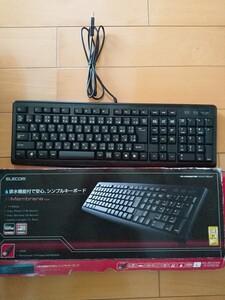 キーボード ELECOM 未使用