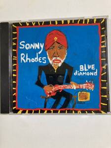 【ブルース】ソニー・ローデス（SONNY RHODES) 「BLUE DIAMOND」(レア）中古CD、カナダオリジナル初盤、BL-753