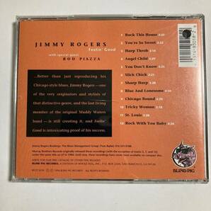 【ブルース】ジミー・ロジャース (JIMMY ROGERS)「Feelin’ Good」(レア）中古CD、USオリジナル初盤、BL-775の画像2