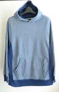 美used カナダ製 Earth Bound スウェット パーカー ツートン size L