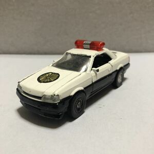  ultra rare out of print * waste version rare!Yonezawa Diapet!NISSAN SKYLINE GTS! Metropolitan Police Department patrol car! die-cast minicar! that time thing! hard-to-find model!