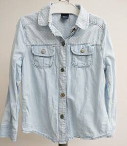 GAP Gap Kids long sleeve Denim shirt 110cm