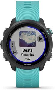 新品★送料無料★GARMIN(ガーミン) ランニングウォッチ ForeAthlete 245 Music 音楽再生機能 心拍 歩数 防水 ブラックアクア