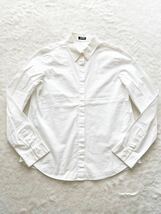 JILSANDER NAVY size32 イタリア製ドレスシャツ 長袖シャツ ホワイト 白 レディース ジルサンダーネイビー_画像1