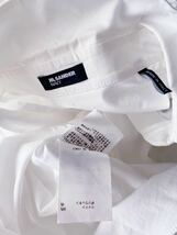 JILSANDER NAVY size32 イタリア製ドレスシャツ 長袖シャツ ホワイト 白 レディース ジルサンダーネイビー_画像7