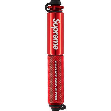 Supreme 21SS Week12 Lezyne Pocket Drive Pro Bike Pump Red オンライン購入 国内正規 タグ付 シュプリーム 自転車 空気入れ 赤 レザイン