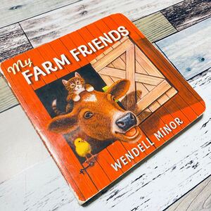 洋書 英語 絵本 ボードブック my FARM FRIENDS