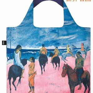 廃盤品新品★ローキー エコバッグ　世界名画　折りたたみ コンパクトマイバッグ 大容量