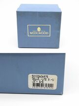 ウェッジウッド フロレンティーン ターコイズ シュガー ボックス ポット Sサイズ 英国製 箱 シール_画像10