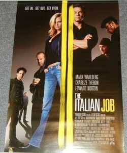 ◆ポスター◆ザ・イタリアンジョブ／The Italian Job／ミニミニ大作戦／GET IN GET OUT GET EVEN