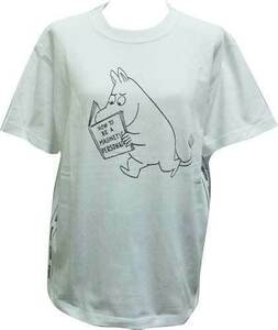 ムーミン Tシャツ　サイドプリント MM-6121WH 白 フリーサイズ
