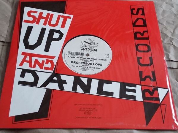 USMUS ★ 中古 LPレコード Professor Love : I Just Do What My Heart Feels 1992年 12インチ 美品 ダンス