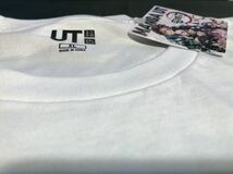 UNIQLOユニクロTシャツ鬼滅の刃デザイン白色バックプリント_画像2