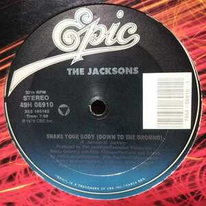 THE JACKSONS / SHAKE YOUR BODY (DOWN TO THE GROUND) / WALK RIGHT NOW /MICHAEL JACKSON/BOOGIE DISCO