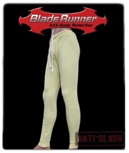 パッチ ケブラー ロングジョーンズ Lサイズ BLADE RUNNER ブレードランナー 6.9N 防刃 護身 用品 パンツ グッズ ウエア 用具 自己 防衛