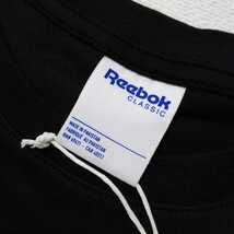 【新品タグ付き】Reebok リーボック 長袖Ｔシャツ ロンT XSサイズ ブラック 未使用 自宅保管品_画像6