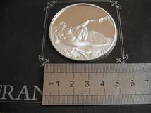 フランクリンミント 925銀メダル 『アダムの創造　ミケランジェロ』 /LES 100 PLUS～プルーフメダル franklinmint_画像7