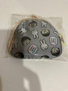  new goods unopened prompt decision free shipping! Chibi Maruko-chan ×miffy Miffy collaboration Jaguar dogama. purse case also 