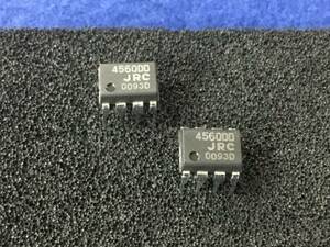 NJM4560DD 【即決即送】JRC デュアルオペアンプ IC [396Pg/257557] Dual Op Amplifier 4560DD ４個セット