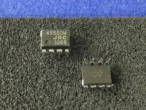 NJM4558DM[ prompt decision immediate sending ]JRC 2 circuit entering Op amplifier [19TyK/276421] JRC Dual Op Amp. 4558DM 2 piece 