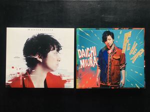 【2枚セット】三浦大知 / The Entertainer + FEVER DVD付き DAICHI MIURA 初回デジパック仕様 (CD)☆★