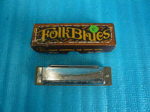 ● Гармоника ● Tombo Folk Blues Harmonica Boxed / Shiori # в то время