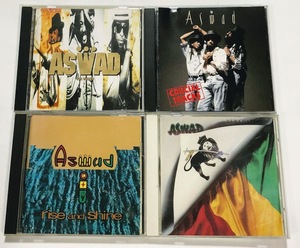 ASWAD アスワド CD アルバム 4点セット NEW CHAPTER / TOO WICKED / Rise and Shine / CRUCIAL TRACKS