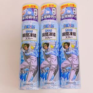 ワンピース 青キジ 瞬間凍結スプレー 熱中症対策 245ml 3本