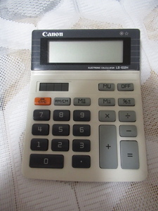  Canon LS-102H* count machine *CANON calculator 10 column 