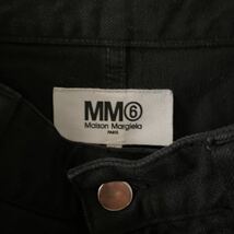 Maison Margiela MM6 デニムパンツ ボトムス デニム ブラックデニム ボトムス シンプル 38サイズ 半端丈 新品未使用 値下げ_画像4