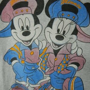 to2757 レア SHERRY’S BEST アメリカ製 vintage DISNEY ディズニー ミッキー ミニー マウス キャラクター デザイン tシャツの画像3