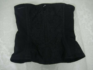 * beautiful goods *lasti-ru correction underwear waist nipper 58 black large size put on .. correction underwear . integer underwear N2