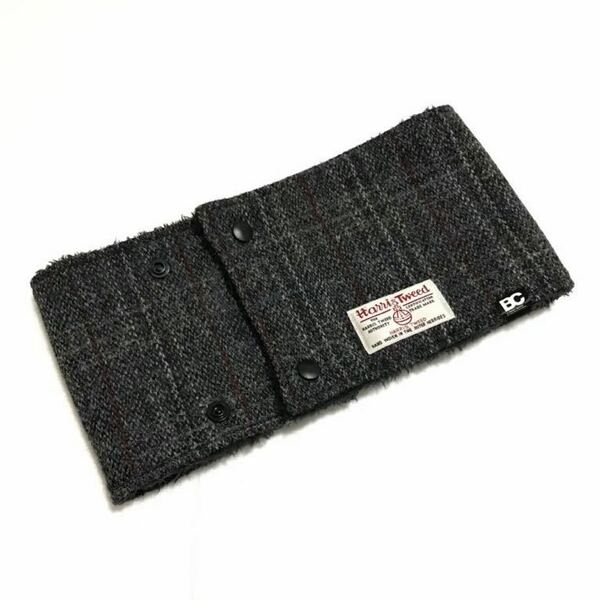 BASECONTROL × HARRIS TWEED ハリスツイード スヌード 定価5,292円 ベースコントロール ネックウォーマー ユニセックス マフラー