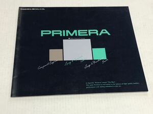  Nissan Primera catalog that time thing old car out of print car P10 previous term NISSAN PRIMERA