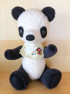  soft toy Panda hand made Showa Retro manner 