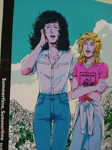 Queen 同人誌summertime summertime 、ボヘミアンラプソディ、ロジャー&ブライアン、風呂