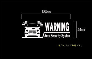 CS-0101-18　車種別警告ステッカー SUZUKI　ALTO WORKS アルトワークス HA HB 11S 12S　 Ver2