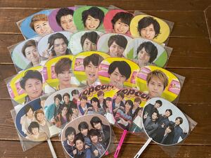嵐 ミニうちわ 21枚 未使用 嵐グッズ 集合