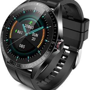 SUNGYIN Bluetooth 5.0 スマートウォッチ smart watch LINE通知 多運動モード 音楽/カメラ制御 天気予報 タイマー 目覚まし時計 IP67防水