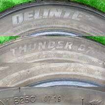 DELINTE THUNDER D7　225/55ZR17（19年製） 4本　バリ目イボ付き！　夏タイヤ_画像8